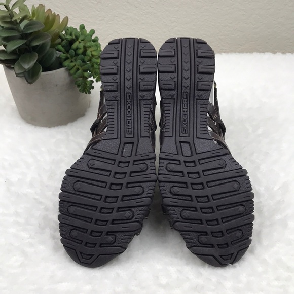Skechers Brown Sandals 6 - Picture 6 of 8